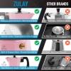 imageZulay Premium Moka Pot Espresso  LeakProof Stovetop Espresso Maker  Perfect for Authentic Cuban ampamp Italian Style Espresso  Makes 3 Espresso Cups  SilverElegant Pink