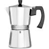 imageZulay Premium Moka Pot Espresso  LeakProof Stovetop Espresso Maker  Perfect for Authentic Cuban ampamp Italian Style Espresso  Makes 3 Espresso Cups  SilverShiny Silver