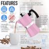 imageZulay Premium Moka Pot Espresso  LeakProof Stovetop Espresso Maker  Perfect for Authentic Cuban ampamp Italian Style Espresso  Makes 3 Espresso Cups  SilverCotton Candy Pink