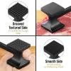 imageZulay Professional Meat Tenderizer Tool  Dual Sided Meat Mallet Pounder With Comfort Grip Handle  Heavy Duty Meat Hammer Tenderizer  Meat Tenderizer Mallet ampamp Meat Pounder  10 BlackElegant Black