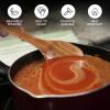 imageZulay Kitchen Premium Large Teak Wooden Spoon For Cooking  Durable Wooden Cooking Utensil Perfect Wooden Kitchen Utensil Set Addition Smooth Finish Natural Teak Spoon NonStick Wooden SpoonLarge Wooden Spoon