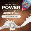 imageZulay Powerful Milk Frother Wand  Mini Milk Frother Handheld Stainless Steel  Battery Operated Drink Mixer for Coffee Lattes Cappuccino Matcha  FrothMate Milk Frother Gift  Black ampamp CopperBubblegum  2 Duracell Batteries