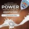 imageZulay Powerful Milk Frother Wand  Mini Milk Frother Handheld Stainless Steel  Battery Operated Drink Mixer for Coffee Lattes Cappuccino Matcha  FrothMate Milk Frother Gift  Black ampamp CopperCloud