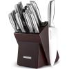 Dark Walnut - Stainless Steel
