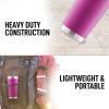 imageZulay 12 oz Insulated Coffee Mug with Lid  Stainless Steel Camping Mug Tumbler with Handle  Double Wall Vacuum Duracoated Insulated Mug For Travel Camping Office Outdoor CinnamonRedPurple