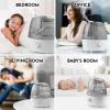 imageZulay Home Cool Mist Humidifiers For Bedroom 22L Water Tank  Quiet Ultrasonic Humidifiers For Large Room with Auto Shutoff Feature  Air Humidifier For Plants Nursery Kids Room GrayGray