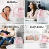imageZulay Home Cool Mist Humidifiers For Bedroom 22L Water Tank  Quiet Ultrasonic Humidifiers For Large Room with Auto Shutoff Feature  Air Humidifier For Plants Nursery Kids Room GrayPink