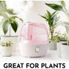 imageZulay Home Cool Mist Humidifiers For Bedroom 22L Water Tank  Quiet Ultrasonic Humidifiers For Large Room with Auto Shutoff Feature  Air Humidifier For Plants Nursery Kids Room GrayPink