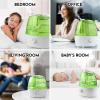 imageZulay Home Cool Mist Humidifiers For Bedroom 22L Water Tank  Quiet Ultrasonic Humidifiers For Large Room with Auto Shutoff Feature  Air Humidifier For Plants Nursery Kids Room GrayGreen