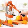 imageZulay Kitchen CastIron Orange Juice Squeezer  HeavyDuty EasytoClean Professional Citrus Juicer  Durable Stainless Steel Lemon Squeezer  Manual Citrus Press ampamp Orange Squeezer Light GreenOrange