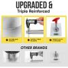 imageZulay Kitchen Pineapple Corer and Slicer Tool  Stainless Steel Pineapple Cutter for Easy Core Removal ampamp Slicing  Super Fast Pineapple Slicer and Corer Tool Saves you Time GrayCardinal Ruby Red