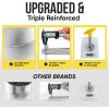 imageZulay Kitchen Pineapple Corer and Slicer Tool  Stainless Steel Pineapple Cutter for Easy Core Removal ampamp Slicing  Super Fast Pineapple Slicer and Corer Tool Saves you Time GrayBright Yellow