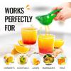 imageZulay Premium Quality Metal Orange Squeezer Citrus Juicer Manual Press for Extracting the Most Juice Possible  Orange Juicer OrangeGreen