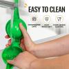 imageZulay Premium Quality Metal Orange Squeezer Citrus Juicer Manual Press for Extracting the Most Juice Possible  Orange Juicer OrangeGreen