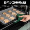 imageZulay 1Pack Pot Holders for Kitchen Heat Resistant Cotton  7x7 Inch Hot Pot Holder Set  Quilted Terry Cloth Potholders for Kitchens  Washable Potholder for Cooking ampamp Baking AquaForest Green