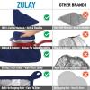 imageZulay 1Pack Pot Holders for Kitchen Heat Resistant Cotton  7x7 Inch Hot Pot Holder Set  Quilted Terry Cloth Potholders for Kitchens  Washable Potholder for Cooking ampamp Baking AquaNavy Blue