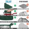 imageZulay 1Pack Pot Holders for Kitchen Heat Resistant Cotton  7x7 Inch Hot Pot Holder Set  Quilted Terry Cloth Potholders for Kitchens  Washable Potholder for Cooking ampamp Baking AquaForest Green