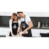 imageZulay 2Pack Funny Aprons for Men ampamp Women  Kitchen Aprons with Adjustable Neck Strap ampamp 2 Large PocketsCheese Puns