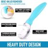 imageZulay Ice Cream Scoop With Soft Easy Grip Handle  Ice Cream Scooper With Builtin Lid Opener  Heavy Duty Icecream Scoop With NonSlip Handle For Soft ampamp Hard Ice Cream BlueBlue