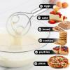 imageZulay Kitchen 13 Inch Danish Dough Whisk  Large Wooden Danish Whisk For Dough With Stainless Steel Ring  Traditional Dutch Whisk Baking Tool For Bread Batter Cake Pastry Acacia WoodStainless Steel