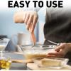 imageZulay Kitchen 13 Inch Danish Dough Whisk  Large Wooden Danish Whisk For Dough With Stainless Steel Ring  Traditional Dutch Whisk Baking Tool For Bread Batter Cake Pastry Acacia WoodRubber Wood