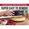 imageZulay Kitchen 7Inch Nonstick Cheesecake Pan Leakproof Springform Pan with Removable Bottom and Easy Release  Round Cake Pan for Baking Cheesecake Deep Dish Pizza BlackBlack