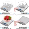 imageZulay Kitchen Digital Food Scale  304 Stainless Steel Kitchen Scale  Features LCD Screen Measures 5 Different Units Including Grams ampamp Ounces  for Baking Cooking Weight Loss Keto ampamp Meal Preps