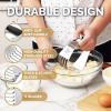 imageZulay Kitchen Dough Blender  Stainless Steel Pastry Cutter Heavy Duty Dough Cutter With Blades Pastry Blender And Butter Cutter  Pastry Cutter For Baking BlueMidnight Black