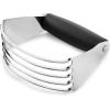 imageZulay Kitchen Dough Blender  Stainless Steel Pastry Cutter Heavy Duty Dough Cutter With Blades Pastry Blender And Butter Cutter  Pastry Cutter For Baking BlueMidnight Black