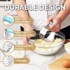 imageZulay Kitchen Dough Blender  Stainless Steel Pastry Cutter Heavy Duty Dough Cutter With Blades Pastry Blender And Butter Cutter  Pastry Cutter For Baking BlueBlue