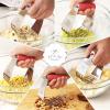 imageZulay Kitchen Dough Blender  Stainless Steel Pastry Cutter Heavy Duty Dough Cutter With Blades Pastry Blender And Butter Cutter  Pastry Cutter For Baking BlueCardinal Red