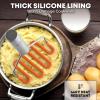 imageZulay Kitchen Potato Masher Stainless Steel  Premium Masher Hand Tool and Potato Smasher Metal Wire Utensil for Best Mash for Bean Avocado Egg Mini Mashed Potatoe Banana ampamp Other FoodOrange