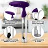 imageZulay Kitchen Premium Apple Corer Tool  Ultra Sharp Stainless Steel Serrated Blades for Easy Coring  Easy to Use ampamp Clean Durable Apple Corer Remover for Baking Apples ampamp More  Dark TealPlum