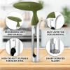 imageZulay Kitchen Premium Apple Corer Tool  Ultra Sharp Stainless Steel Serrated Blades for Easy Coring  Easy to Use ampamp Clean Durable Apple Corer Remover for Baking Apples ampamp More  Dark TealOlive Green