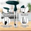 imageZulay Kitchen Premium Apple Corer Tool  Ultra Sharp Stainless Steel Serrated Blades for Easy Coring  Easy to Use ampamp Clean Durable Apple Corer Remover for Baking Apples ampamp More  Dark TealDark Teal