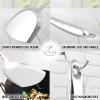 imageZulay Kitchen Stainless Steel 13quot Soup Ladle  Comfort Grid Steel Ladle with Long Handle and Ample Bowl Capacity Perfect for Stirring Serving Soups and More  HeavyDuty Metal LadleWok Spatula