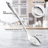 imageZulay Kitchen Stainless Steel 13quot Soup Ladle  Comfort Grid Steel Ladle with Long Handle and Ample Bowl Capacity Perfect for Stirring Serving Soups and More  HeavyDuty Metal LadleSlotted Spoon