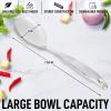 imageZulay Kitchen Stainless Steel 13quot Soup Ladle  Comfort Grid Steel Ladle with Long Handle and Ample Bowl Capacity Perfect for Stirring Serving Soups and More  HeavyDuty Metal LadleCooking Spoon