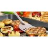 imageZulay Kitchen Stainless Steel 13quot Soup Ladle  Comfort Grid Steel Ladle with Long Handle and Ample Bowl Capacity Perfect for Stirring Serving Soups and More  HeavyDuty Metal LadleSlotted Turner
