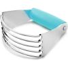 imageZulay Kitchen Dough Blender  Stainless Steel Pastry Cutter Heavy Duty Dough Cutter With Blades Pastry Blender And Butter Cutter  Pastry Cutter For Baking BlueBlue