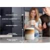 imageZulay Kitchen Magia Manual Espresso Machine with Grinder and Extra Large 2L Removable Water Tank and Milk Frother with Complete Set