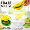 imageZulay Kitchen Premium Garlic Press Set 2in1 Lemon Squeezer and Cheese Grater Stainless Steel
