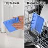 imageZulay Kitchen Silicone Utensil Rest with Drip Pad for Multiple Utensils  BPAFree HeatResistant Spoon Rest ampamp Spoon Holder for Stove Top  Kitchen Utensil Holder for Ladles ampamp Tongs  SerenitySerenity