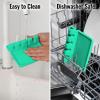 imageZulay Kitchen Silicone Utensil Rest with Drip Pad for Multiple Utensils  BPAFree HeatResistant Spoon Rest ampamp Spoon Holder for Stove Top  Kitchen Utensil Holder for Ladles ampamp Tongs  SerenityCarnival Grass
