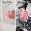 imageZulay Kitchen Silicone Utensil Rest with Drip Pad for Multiple Utensils  BPAFree HeatResistant Spoon Rest ampamp Spoon Holder for Stove Top  Kitchen Utensil Holder for Ladles ampamp Tongs  SerenityPink