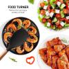 imageZulay Kitchen Utensils Set NonStick Silicone Cooking Utensils Set with Authentic Acacia Wood Handles  5 Piece Silicone Utensil Set  Silicone Kitchen Utensils Set with 464F Heat Resistance  BlueBlack