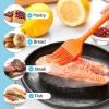 imageZulay Pastry Brush  Basting Brush For Cooking Silicone Brush For Food With Soft Flexible Bristles  Easy To Clean Butter ampamp Oil Brush  Set Of 4