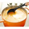 imageZulay Soup Ladle Spoon with Comfortable Grip  Cooking and Serving Spoon for Soup Chili Gravy Salad Dressing ampamp Pancake Batter  Large Nylon Scoop ampamp Ladle Spoon Great for Canning and PouringOriginal Black