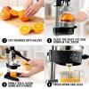 imageZulay CastIron Orange Juice Squeezer Professional Citrus Juicer and 2In1 Lemon Lime Squeezer  Hand Juicer Lemon Squeezer Gets Every Last Drop