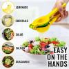 imageZulay CastIron Orange Juice Squeezer Professional Citrus Juicer and 2In1 Lemon Lime Squeezer  Hand Juicer Lemon Squeezer Gets Every Last Drop
